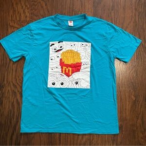McDonald’s Collector's‎ Cup Edition Crew 2024 Employee Shirt men’s XL